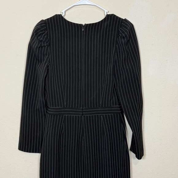 Ali & Jay dress Black Striped Long Sleeve Midi Dress Midi  LIKE NEW, S Women - Picture 7 of 7